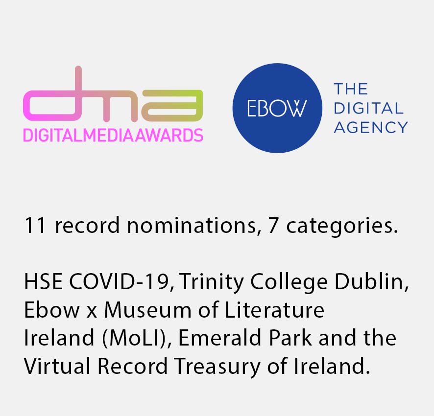 Digital Media Awards Nominations for Ebow The Digital Agency